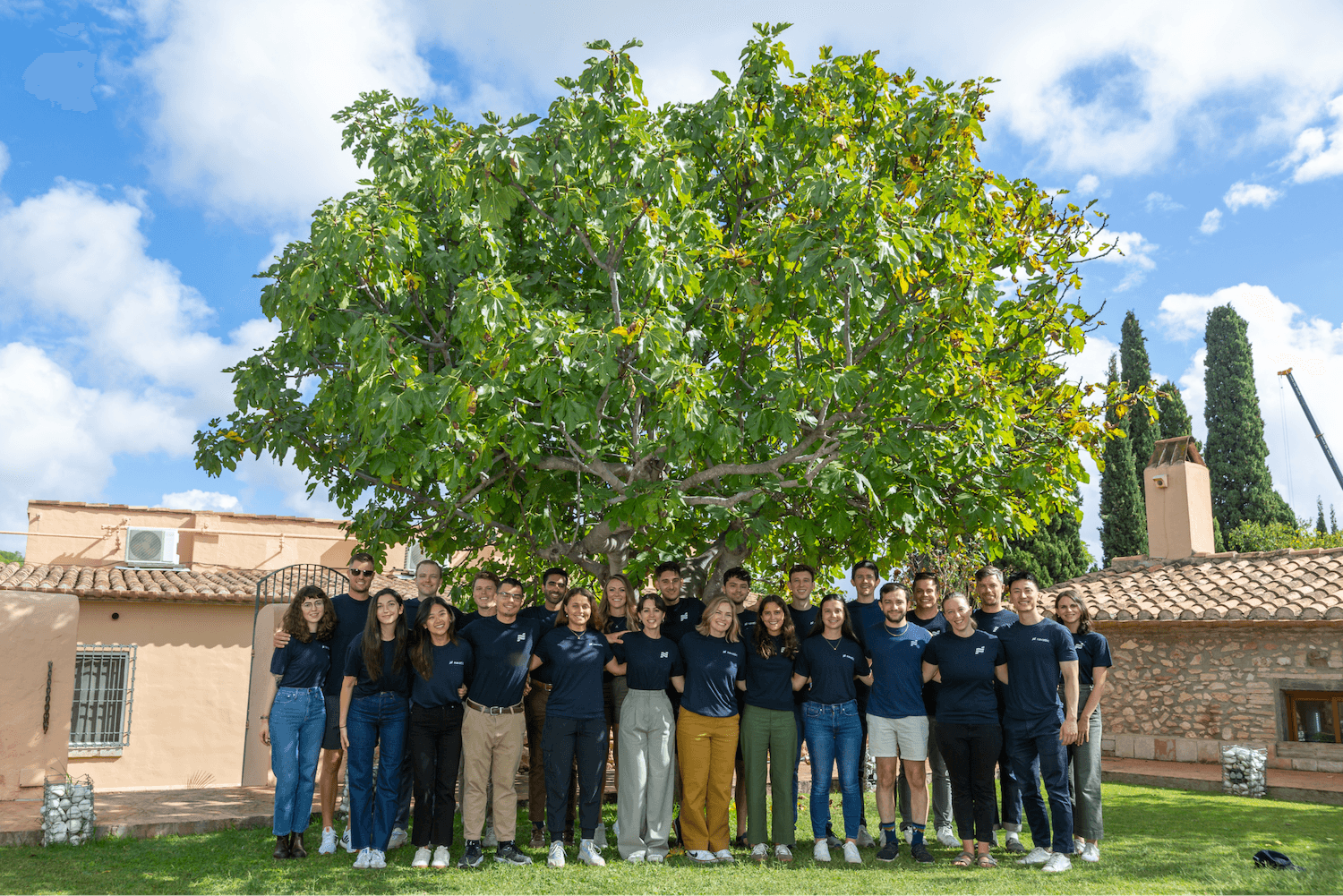 Some of the Navattic team at a recent Barcelona offsite